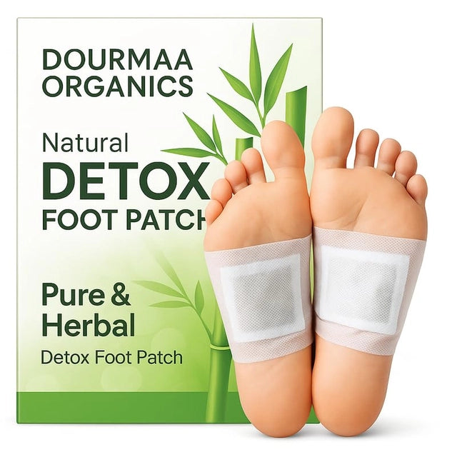 Ayurvedic Detox Foot Pads Buy 1 Get 1 Free 100% Herbal & Gentle Ingredient ( Pack of 10 )
